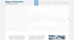 Desktop Screenshot of groupconcepts.org
