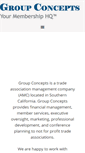 Mobile Screenshot of groupconcepts.org